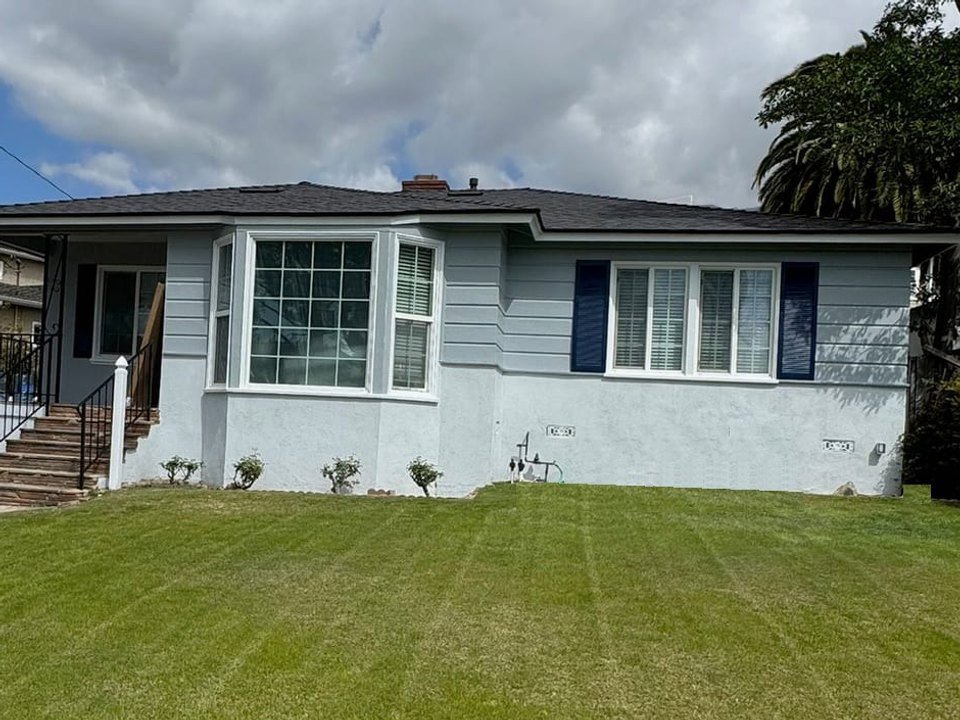 Finished whole-home remodel, front of the house